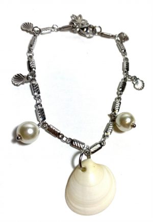 Armband "White Shell"