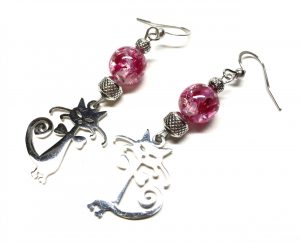 Ohrringe „Clever Kitty!"