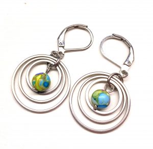 Ohrringe „Round and Round"