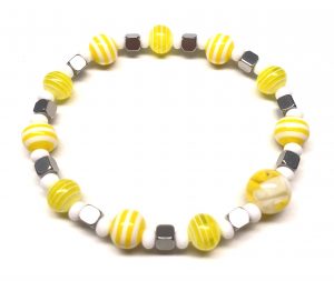 Armband "Yellow Stripes"