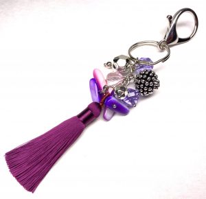 Anhänger "Purple Tassle"