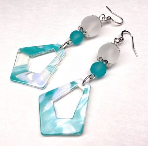 Ohrringe „Summer Blues in Angles"