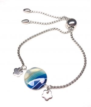 Armband „Blue stripes"