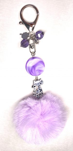 Anhänger "Cute Kitty purple“