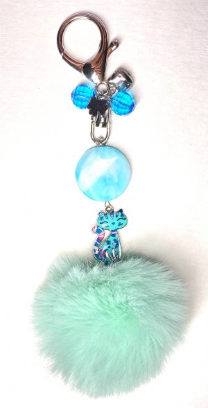 Anhänger "Cute Kitty turquoise“