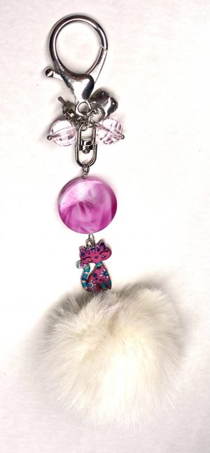 Anhänger "Cute Kitty white“