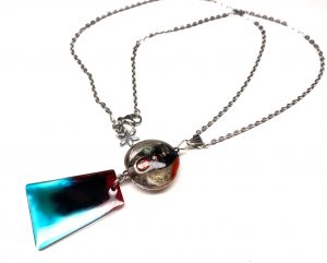 Kette "Darkness and Gold“