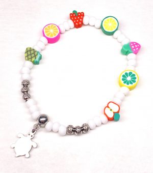 Armband "Turtles love Food“
