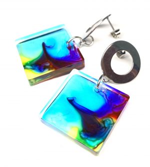 Ohrringe - "Square Colors“