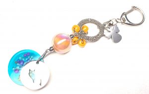 Anhänger "Lots of Bubbles light orange"