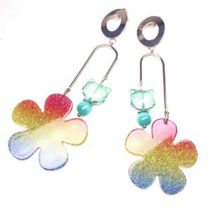 Ohrringe „Flower Cat“