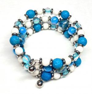 Armreifen „Vibrant Blue“