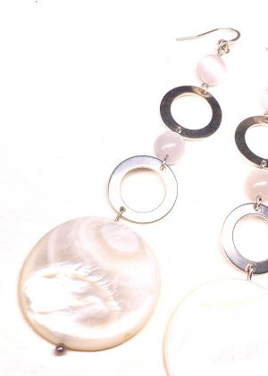 Ohrringe "White Saint"