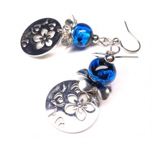 Ohrringe "Blue Flower"