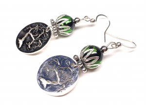 Ohrringe "Green Forrest"