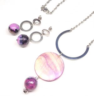 Set „Purple Rings“