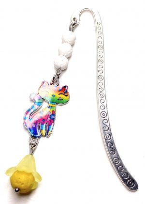 Lesezeichen „Yellow Kitty“