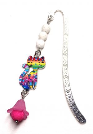 Lesezeichen „Pink Kitty“
