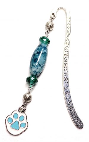 Lesezeichen „Turquoise Paw“
