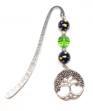 Lesezeichen „Green Night“