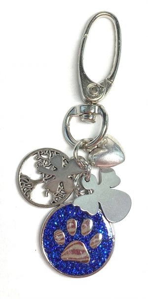 Glücksbringer "Paw Lovers Dark Blue“