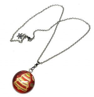 Kette Weihnachts-Cabochon