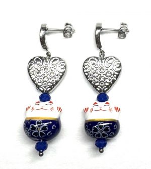 Ohrringe „Maneki Neko Love“