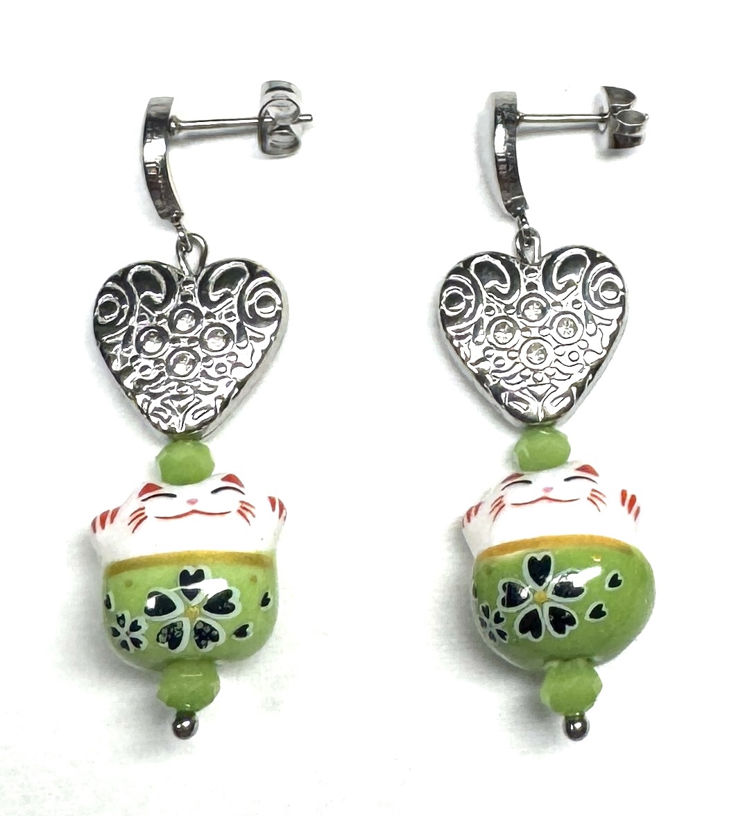 Ohrringe „Maneki Neko Love“