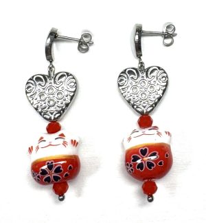 Ohrringe „Maneki Neko Love“
