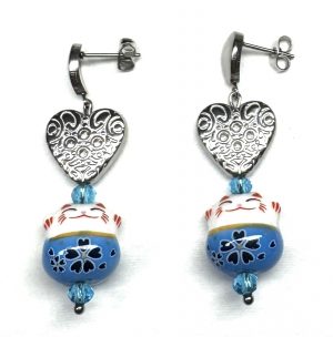 Ohrringe „Maneki Neko Love“