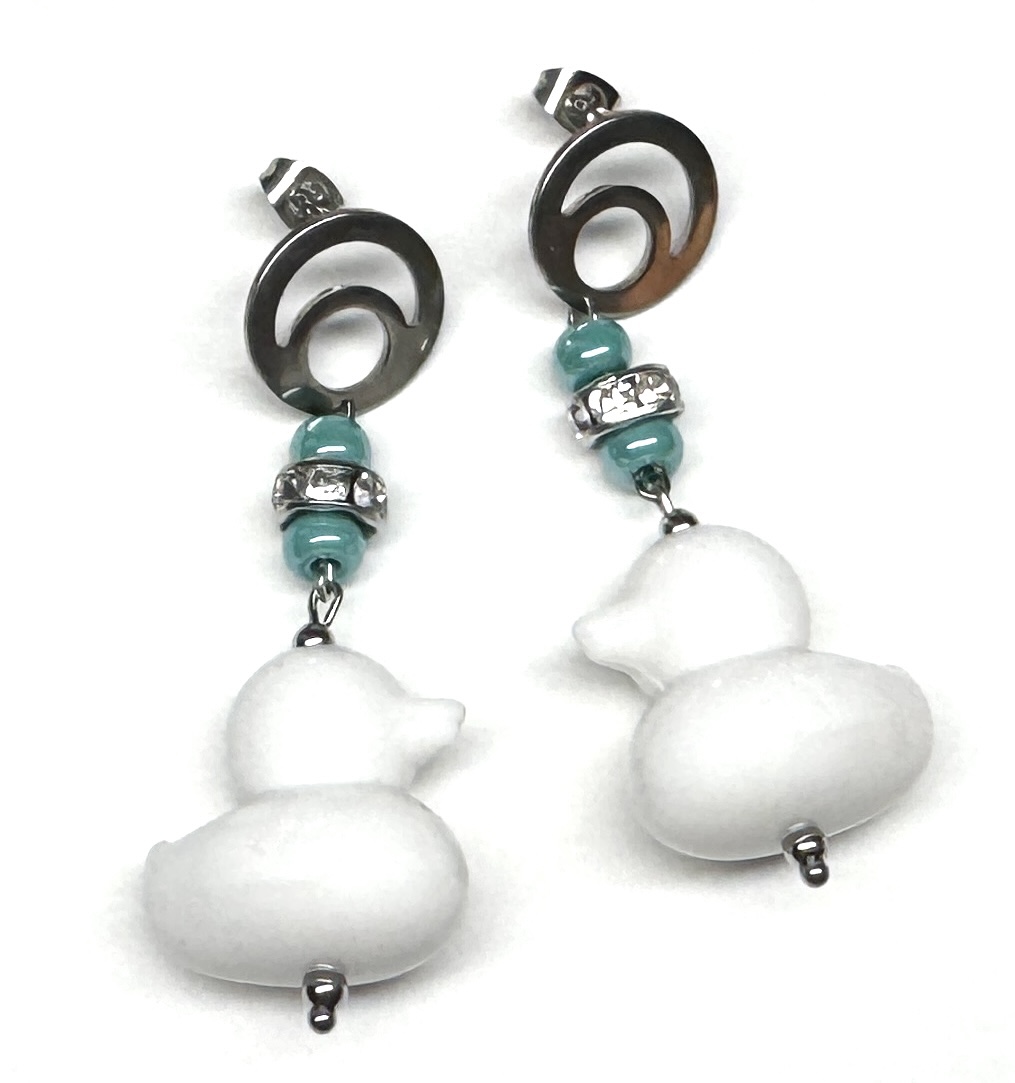 Ohrringe „All my Ducks (in a row)“