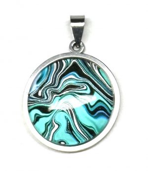 Cabochon & Stainless Steel