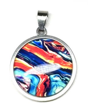 Cabochon & Stainless Steel