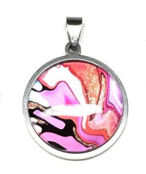 Cabochon & Stainless Steel