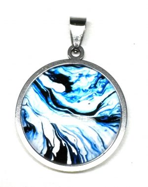 Cabochon & Stainless Steel