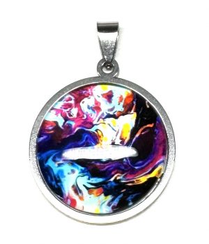 Cabochon & Stainless Steel