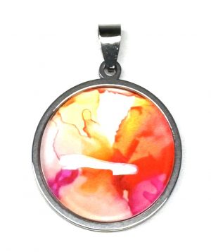 Cabochon & Stainless Steel