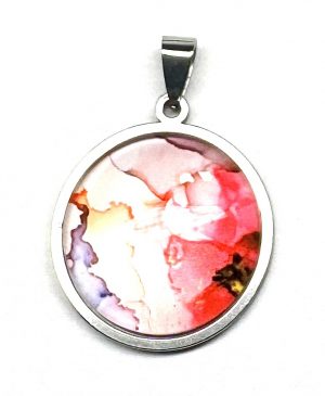 Cabochon & Stainless Steel