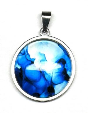 Cabochon & Stainless Steel