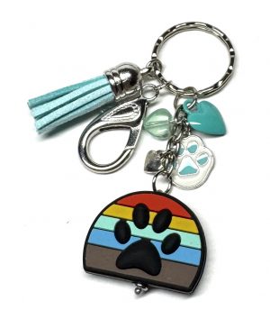 Anhänger „Retro Paws“