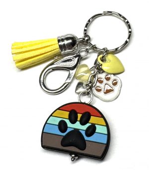 Anhänger „Retro Paws“