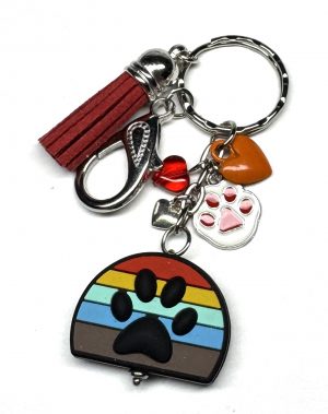 Anhänger „Retro Paws“