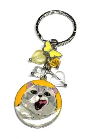 Anhänger "Retro Cat“