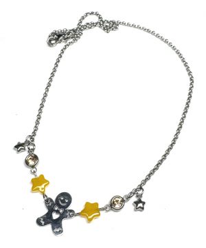 Halskette „Gingerbread Man“