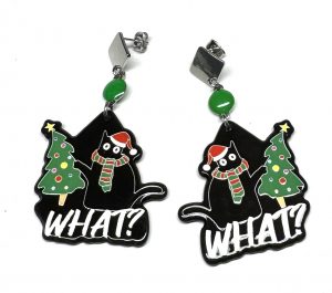 Ohrringe „Cat got the Tree!“