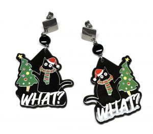 Ohrringe „Cat got the Tree!“