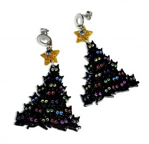 Ohrringe „Cat is the Tree?!“