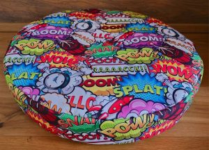 Versteigerung - Liegepolster Comic XXL