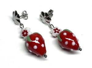 Ohrringe „Strawberry Fields“