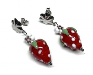 Ohrringe „Strawberry Fields“